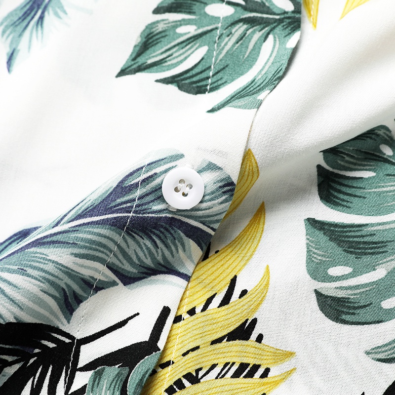 Đầm dài Zanzea dáng rộng tay dài in họa tiết lá thời trang cho nữ