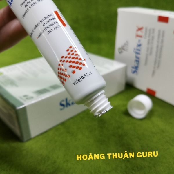 Skarfix tx - kem dưỡng trắng da mờ thâm mụn nám Fixderma có alpha arbutin , vitamin c  tuýp 15g