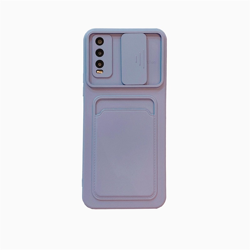 Ốp Điện Thoại Có Ngăn Kéo Đựng Thẻ Bảo Vệ Camera Cho Realme 8 Pro 4G OPPO A94 F19 Pro Reno 5 Lite
