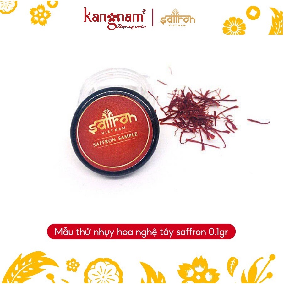 [Mẫu dùng thử] Saffron Jahan Chính Hãng Iran Hũ 0,1gr