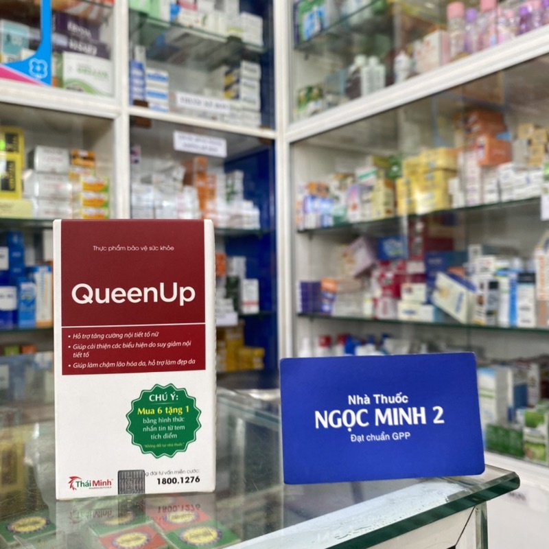 ✅ [Chính Hãng] QueenUp ( hộp 30 viên ) Tăng cường nội tiết tố Nữ , Điều Hoà kinh nguyệt , Hỗ trợ làm đẹp da , collagen