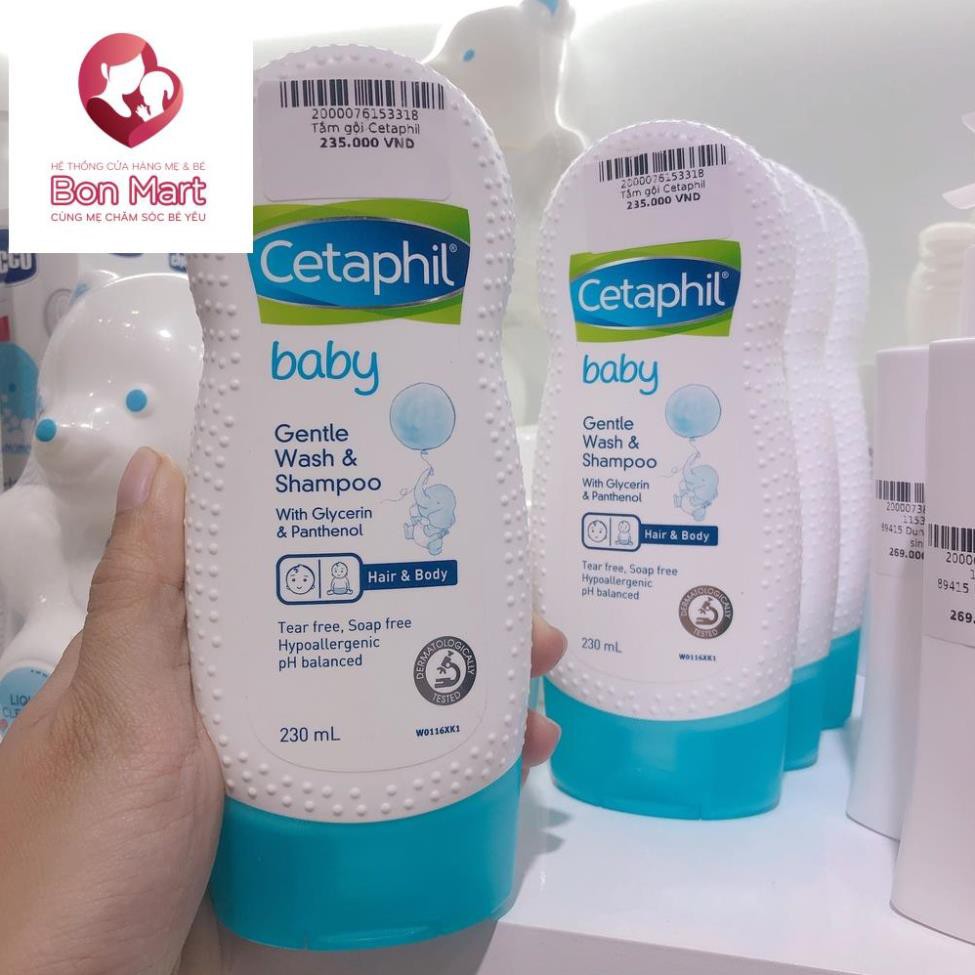 Tắm gội Cetaphil