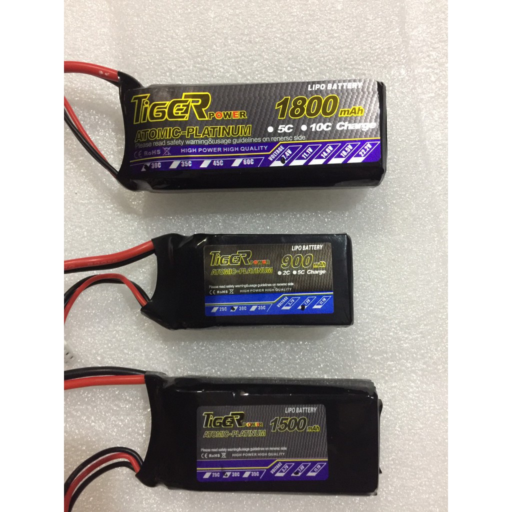 Pin lipo Tiger 2s hàng chính hãng