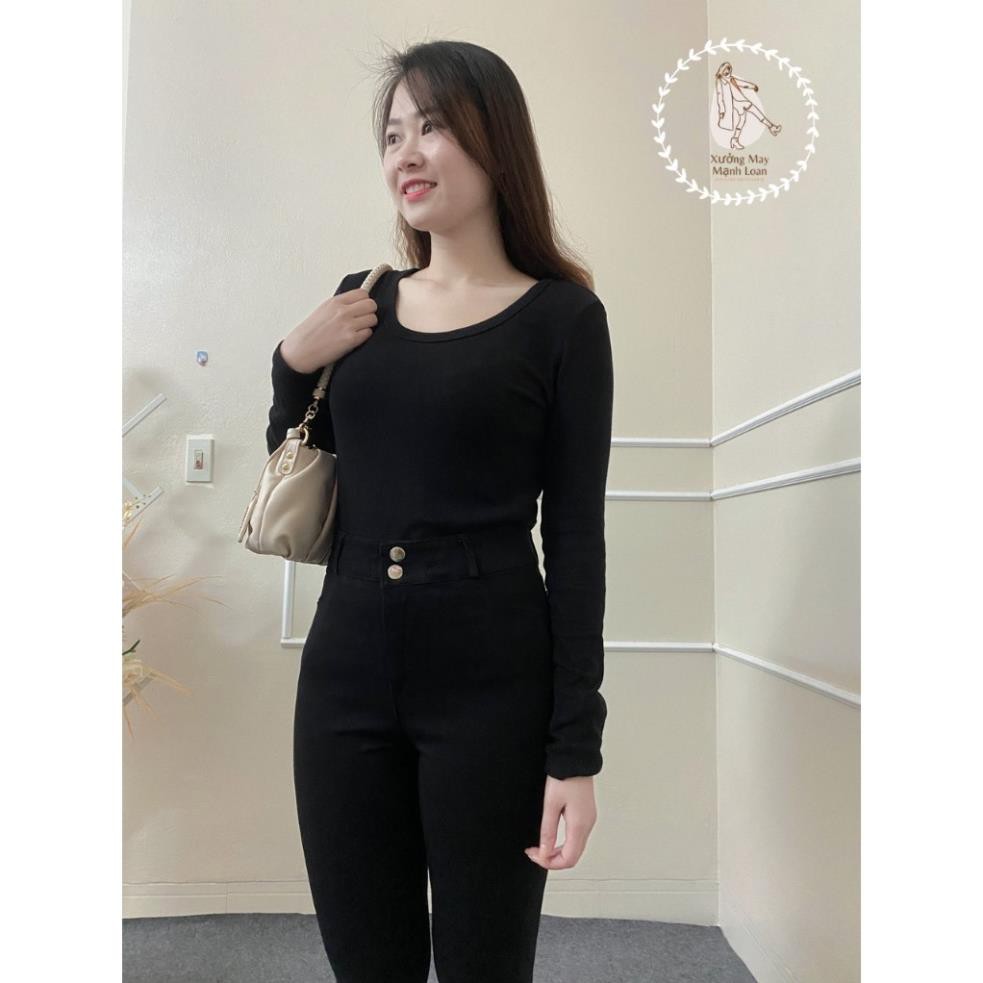 Quần Bò Giấy Hộp Cam Thời Trang⚡️ TÔN DÁNG ⚡️Mặc lên siêu tôn dáng,không lo lỗi mode