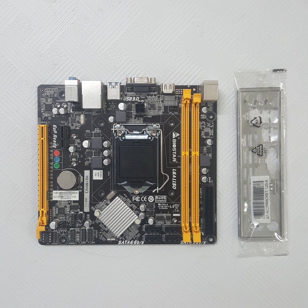 Main Biostar H81MHV3 Socket 1150 - Hàng Chính Hãng