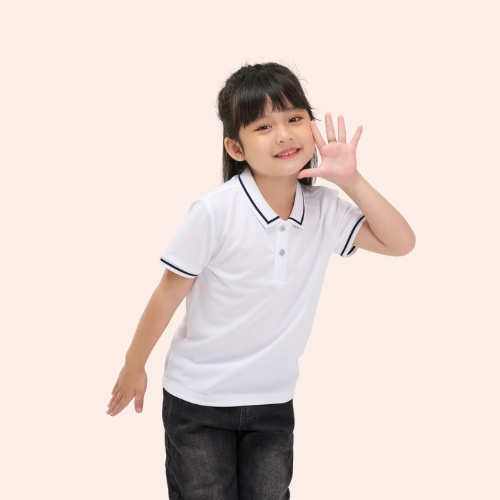 Áo polo cho bé trai YODY phối bo, chất vải cotton thoáng mát, mềm mịn APK5169