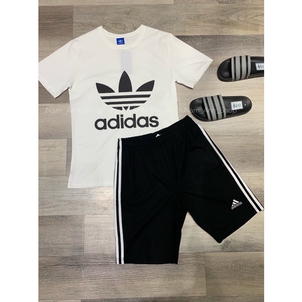 Áo Thun Adidas Tay Lỡ Form Rộng Unisex,  Áo Phông Nam Nữ Chất Liệu Cotton TM Store