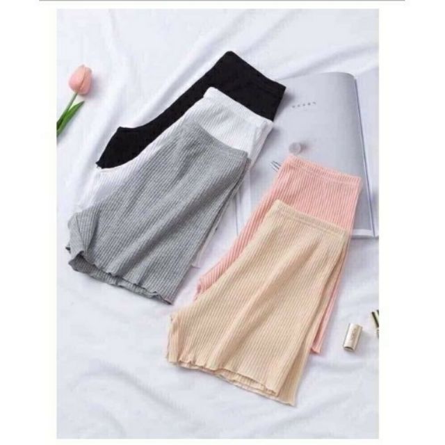 Quần đùi váy gân tăm viền sóng cực đẹp 022 | BigBuy360 - bigbuy360.vn