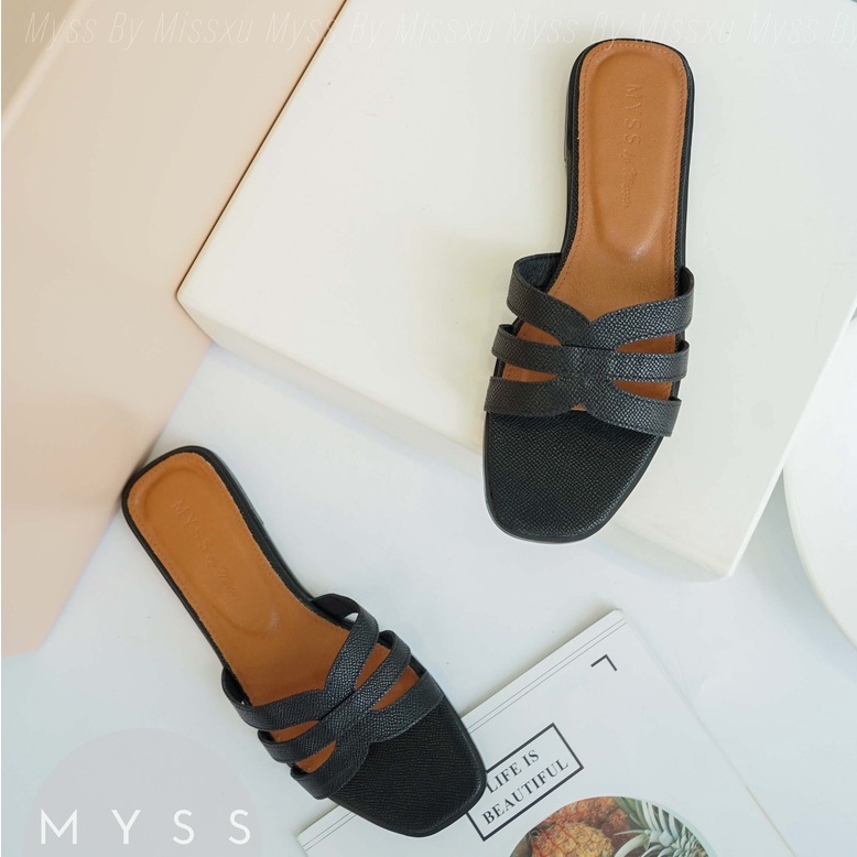 Dép nữ quai 3 quai ngang 1.5 cm thời trang MYSS - DE93