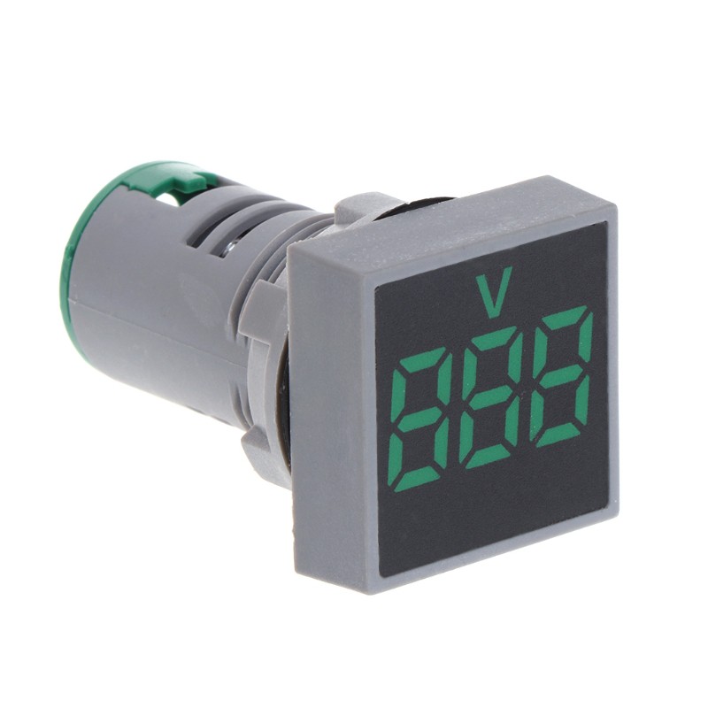 Vôn kế có màn hình LED 22mm AC 12-500v