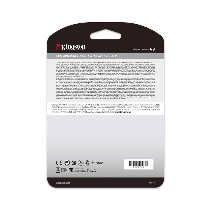 SSD Kingston SKC2000 2TB NVMe M.2 2280 PCIe Gen 3 x 4 (Doc 3200MB/s, Ghi 2200MB/s) -KC2000M8/2000G | BigBuy360 - bigbuy360.vn