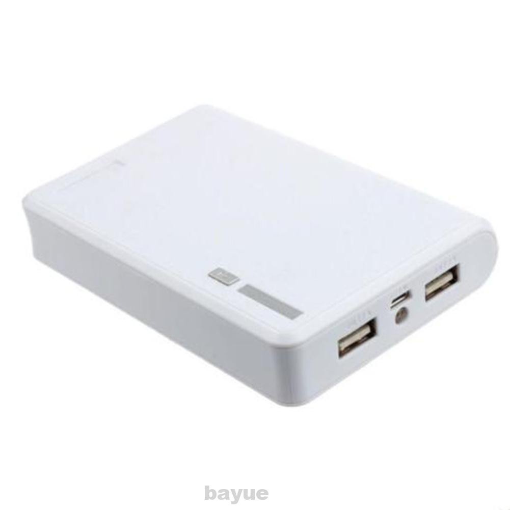 Pin Sạc Dự Phòng Dung Lượng Lớn Bằng Nhựa Cứng Chống Mòn Có Cổng Sạc Usb