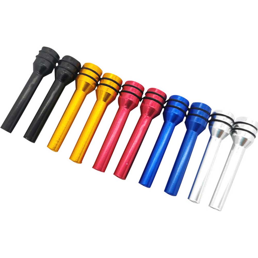 Set 2 Chốt Khóa Cửa Xe Hơi / Xe Tải Bằng Hợp Kim Nhôm Nhiều Màu Sắc 49mm