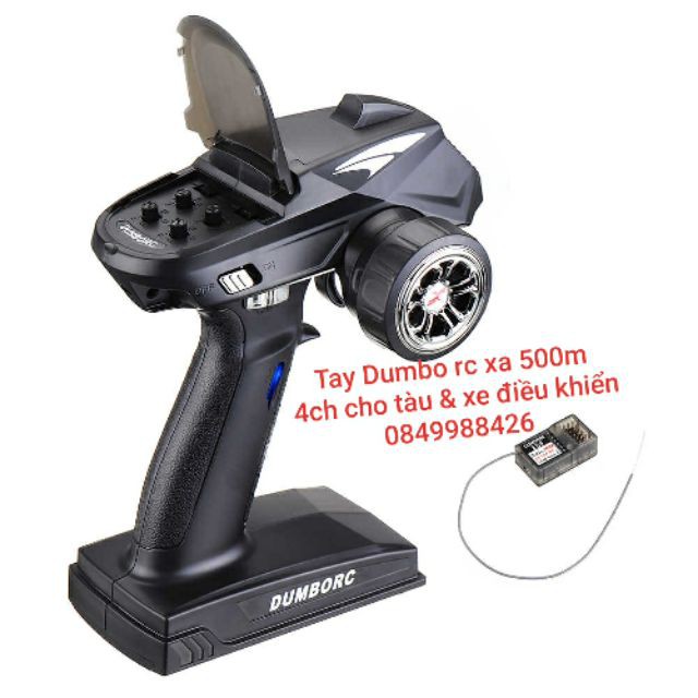 [HSP SHOP] Tay điều khiển Dumbo RC sóng xa đến 500m cho xe và tàu điều khiển từ xa