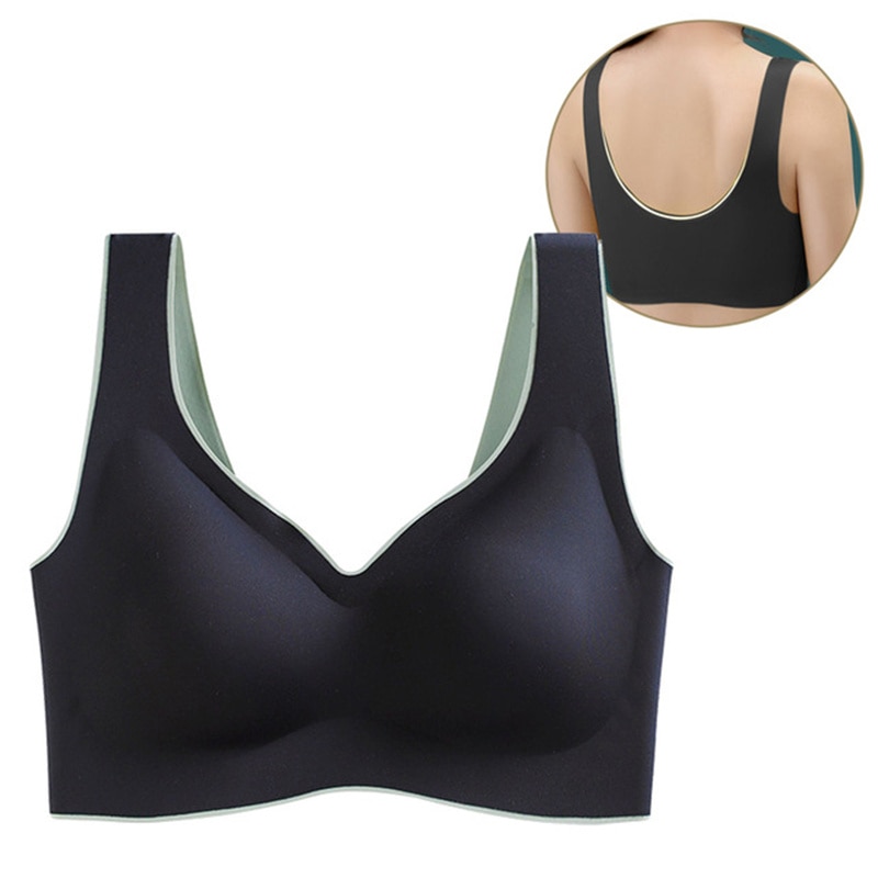Cute Byte Áo Bra Nâng Ngực Latex Không Đường May Size M-XXL Plus Chống Sốc Dễ Thương Cho Nữ