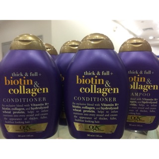 Dầu gội Biotin & Collagen OGX ngăn rụng tóc