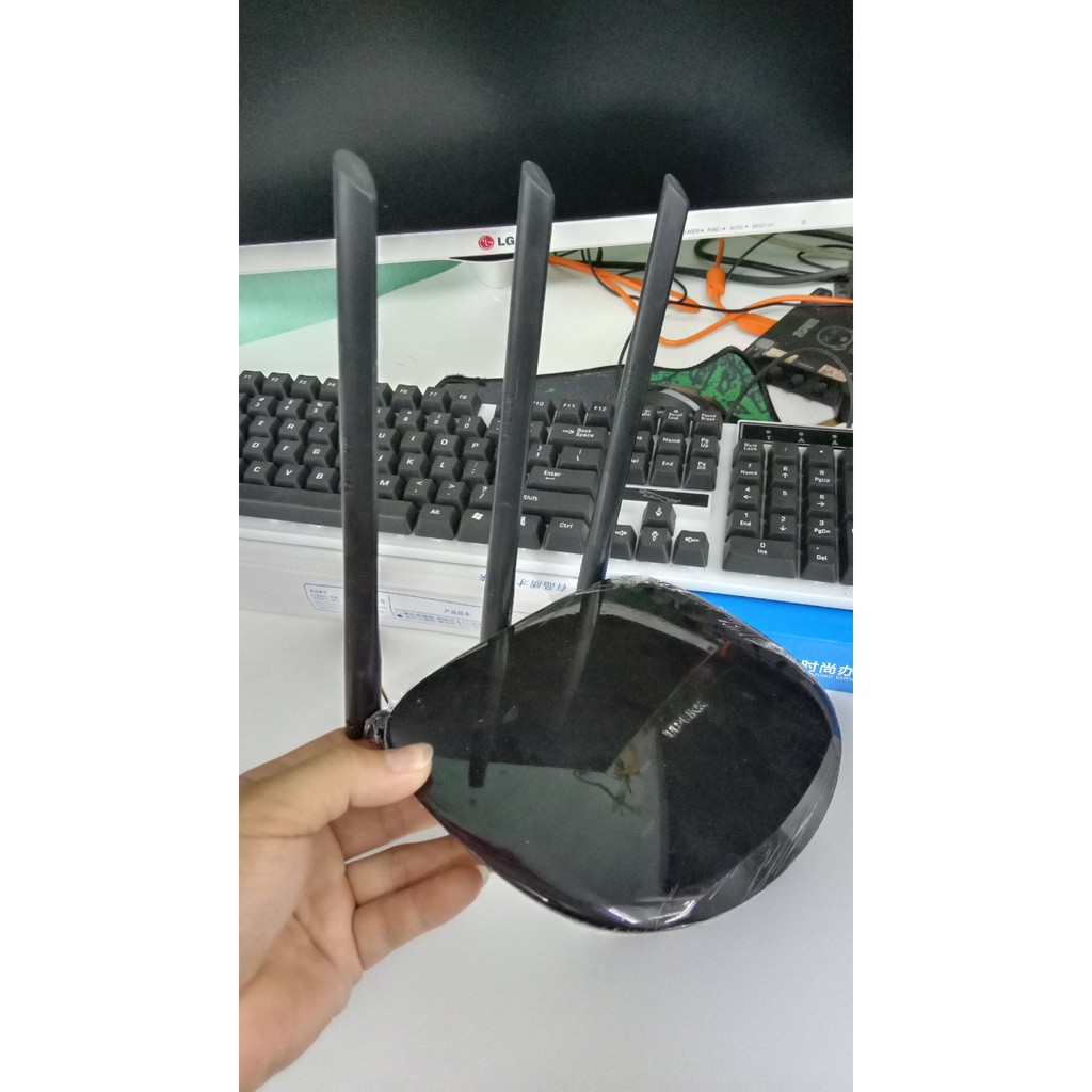 Bộ kích sóng wifi 3 râu Tplink (wireless 300Mbps) cực mạnh,kích sóng wifi,kich wifi,cục hút wiif. | BigBuy360 - bigbuy360.vn