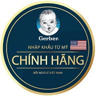 Bộ 2 Hộp Bánh gạo hữu cơ Gerber Organic vị Xoài Chuối Cà rốt – Hộp 48g