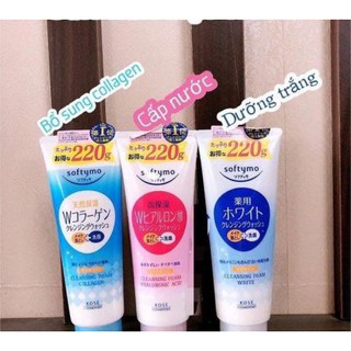 Sữa rửa mặt Kose Softymo Nhật Bản 220g