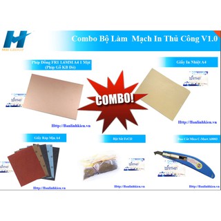 Combo Bộ Làm Mạch In Thủ Công V1.0