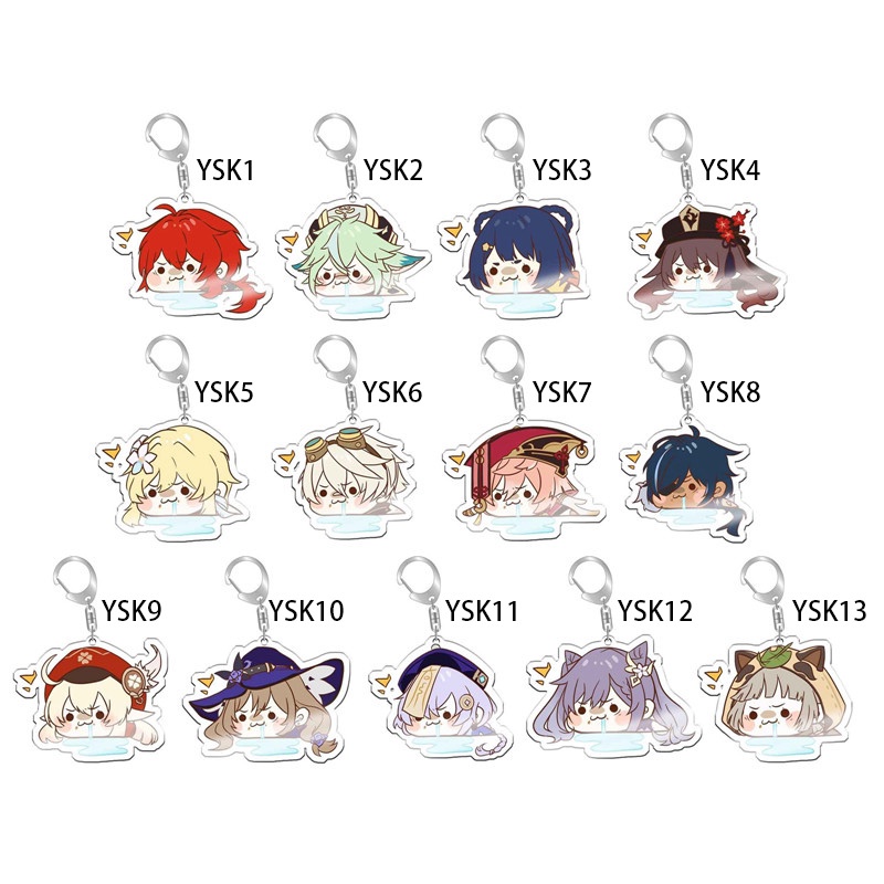 Tmdbyx Móc Khóa Phong Cách Anime Xinh Xắn