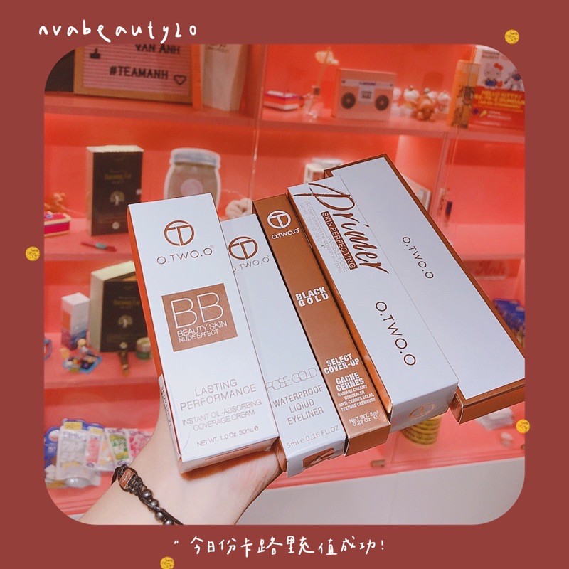 Set Trang Điểm O.TWO.O 8 Sản Phẩm Chính Hãng