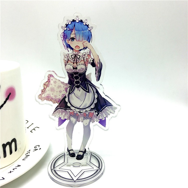 Standee Re: Zero ảnh đứng tượng mica quà tặng xinh xắn, dễ thương