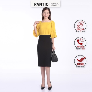 Chân váy dài chất liệu cotton công sở thời trang FJD3731- PANTIO