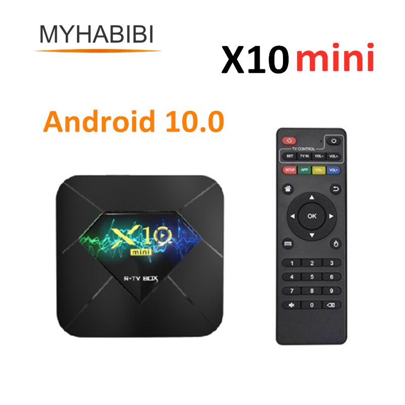 Hộp Tv Box X10Mini Android 10 Allwinner H313 Lõi Tứ Wifi Bt