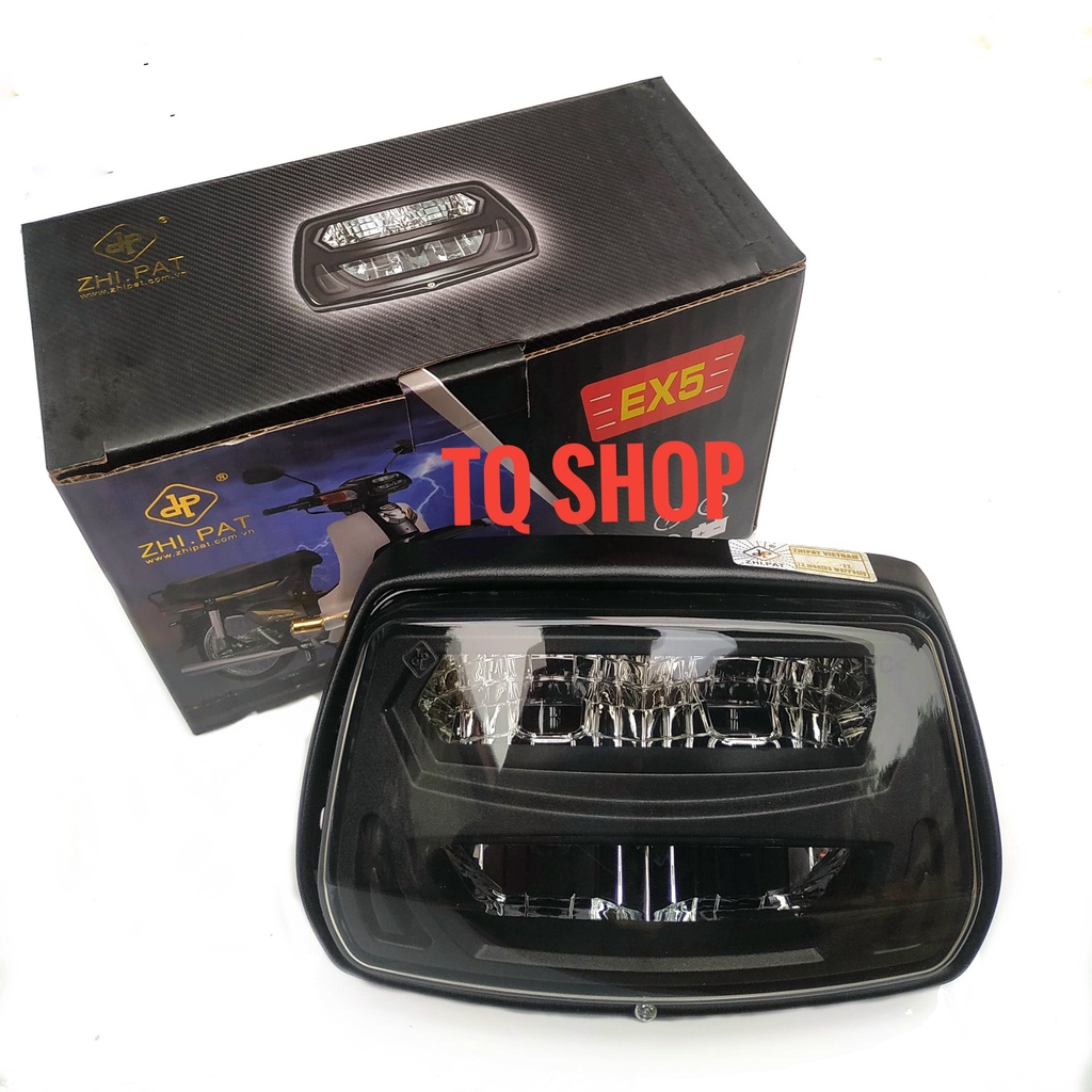 Đèn pha 2 tầng zinpat dream chính hãng lắp xe dream 100cc 50cc