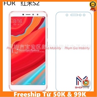 Dán Cường lực Xiaomi Redmi S2 deo nano trong