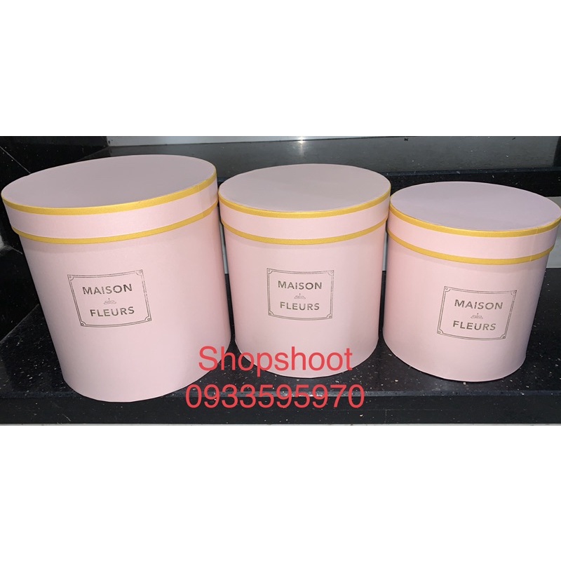 Set 3 hộp cắm hoa