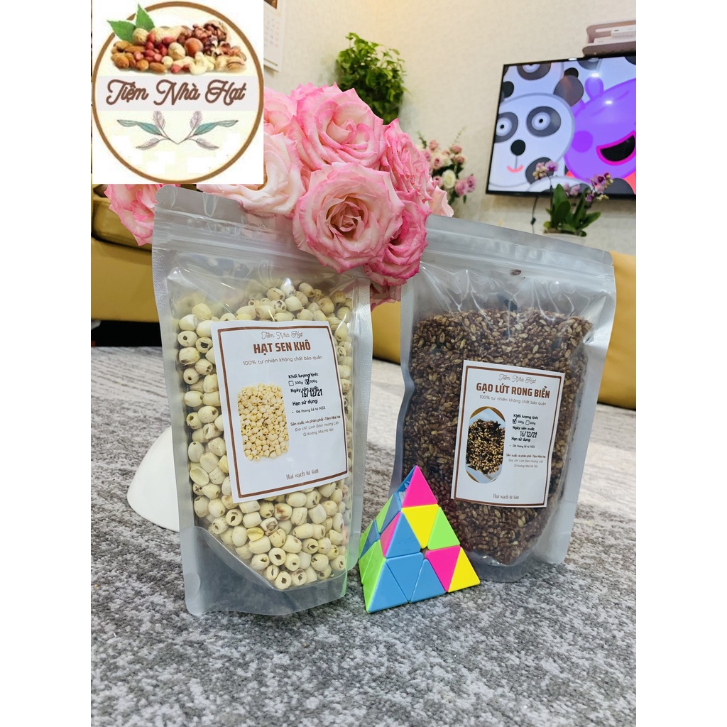 Hạt sen khô loại 1 bùi bở, ko sượng, mốc... (hình ảnh sp 100% của shop) 500g, hạt dinh dưỡng | BigBuy360 - bigbuy360.vn