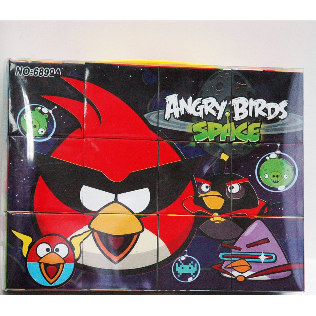 Bộ Đồ Chơi Xếp Hình Không Gian Angry Birds S9649-6899A / Pbx