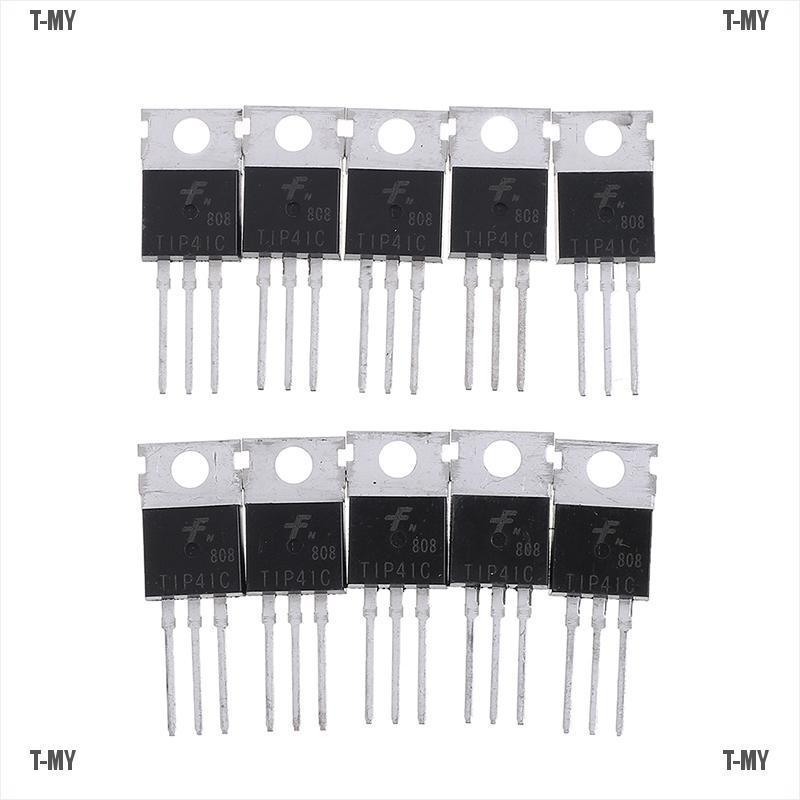 Set 10 Linh Kiện Bán Dẫn Đầu T-my > Tip41c Tip41 Npn To-220 Mới Và Chất Lượng Cao | BigBuy360 - bigbuy360.vn