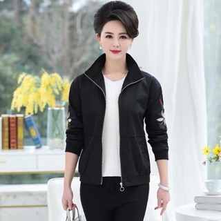 Áo Gió Nữ Trung Niên