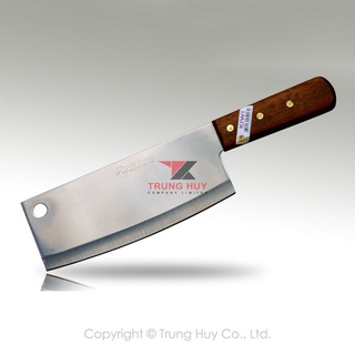 Dao chặt , thái thịt bản lớn cán gỗ Kiwi KW813