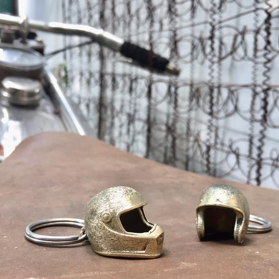 Móc khóa kim loại Biltwell móc chìa khóa xe Arrow