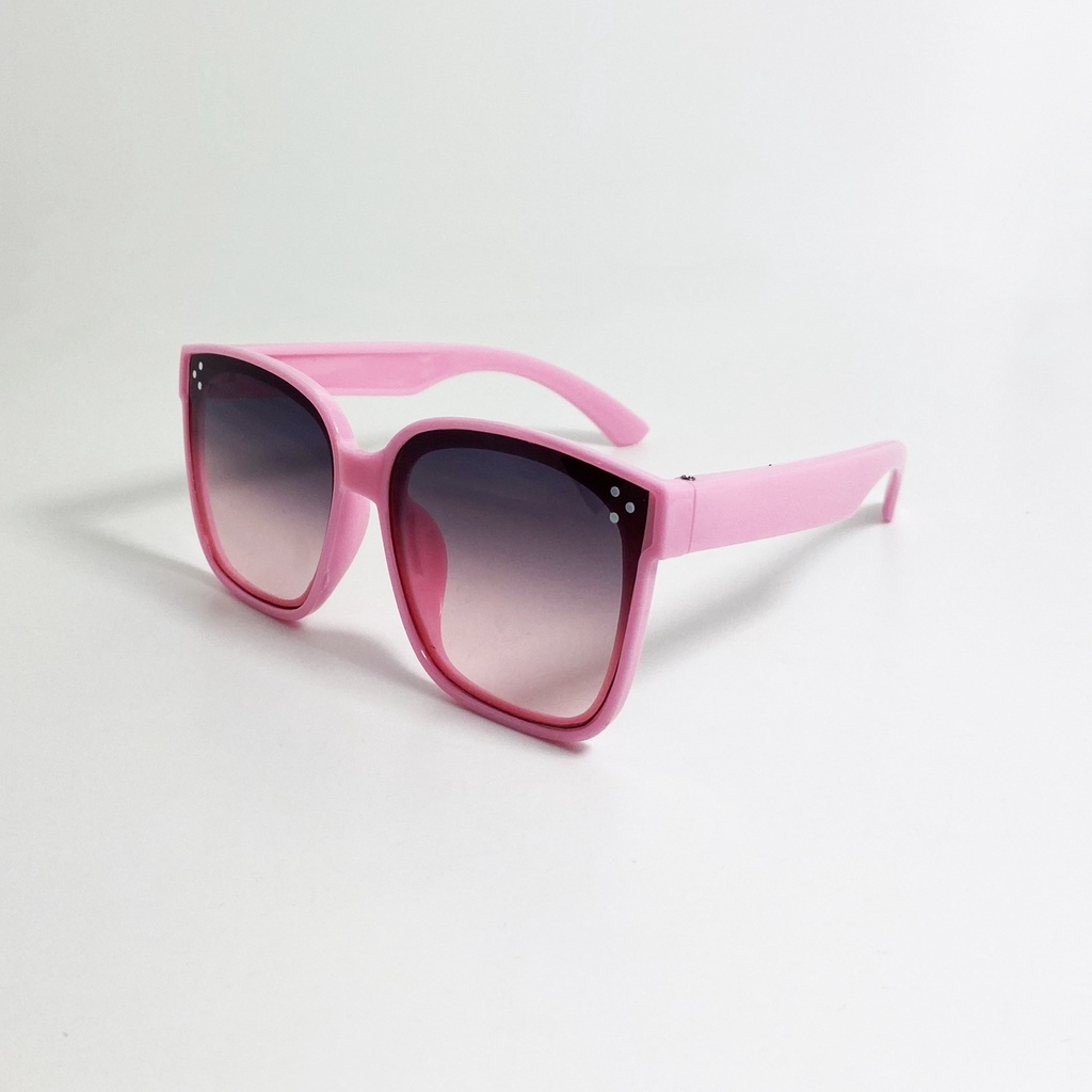 Kính mát trẻ em gọng vuông Jun Secret tròng đen chống bụi, chống tia UV bảo vệ mắt dành cho bé từ 2 đến 6 tuổi JS2022026