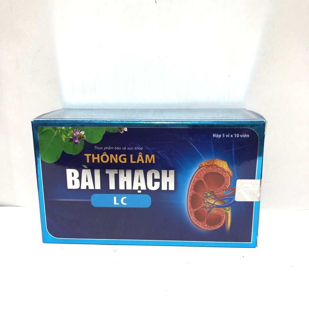 Thông lâm bài thạch linh chi hộp 5 vỉ x 10 viên