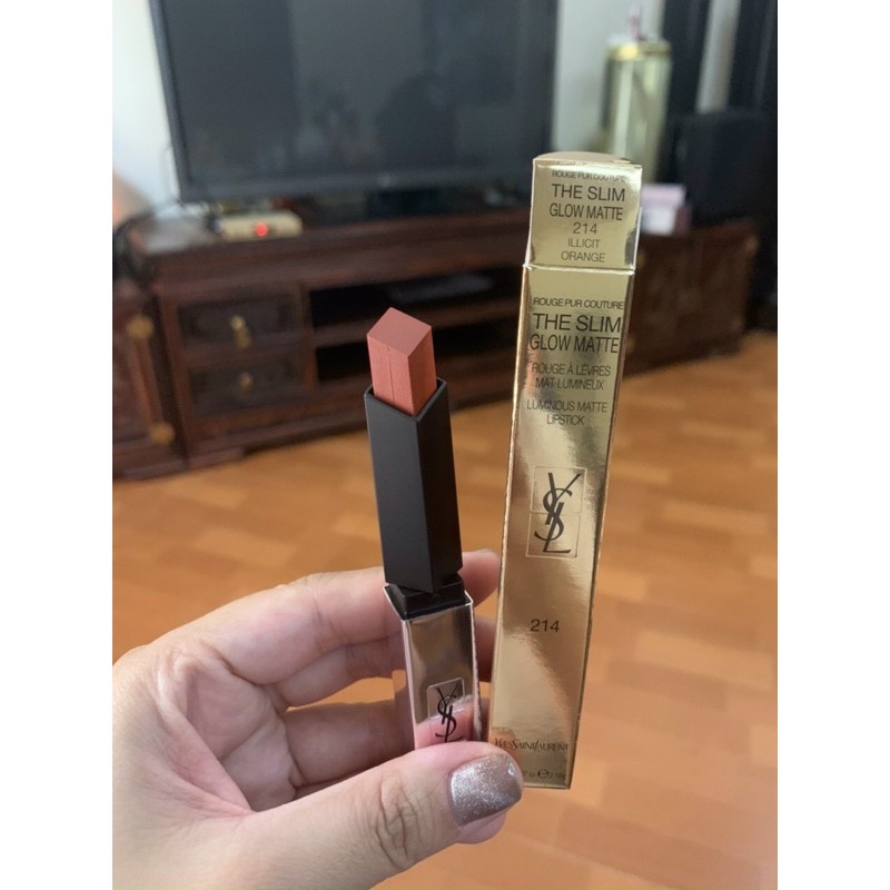 Son YSL The Slim Glow Matte - màu 202, 203, 204, 207, 209, 210, 212, 213, 214, 215