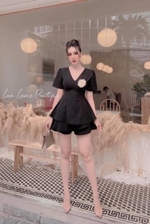 Set peplum hoa #bigsize 60=>90