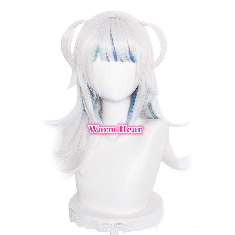 Tóc Giả Cosplay Nhân Vật Anime Hololive Gawr Gura