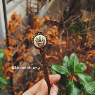 Thước kẻ(bookmark) thêu tay thủ công