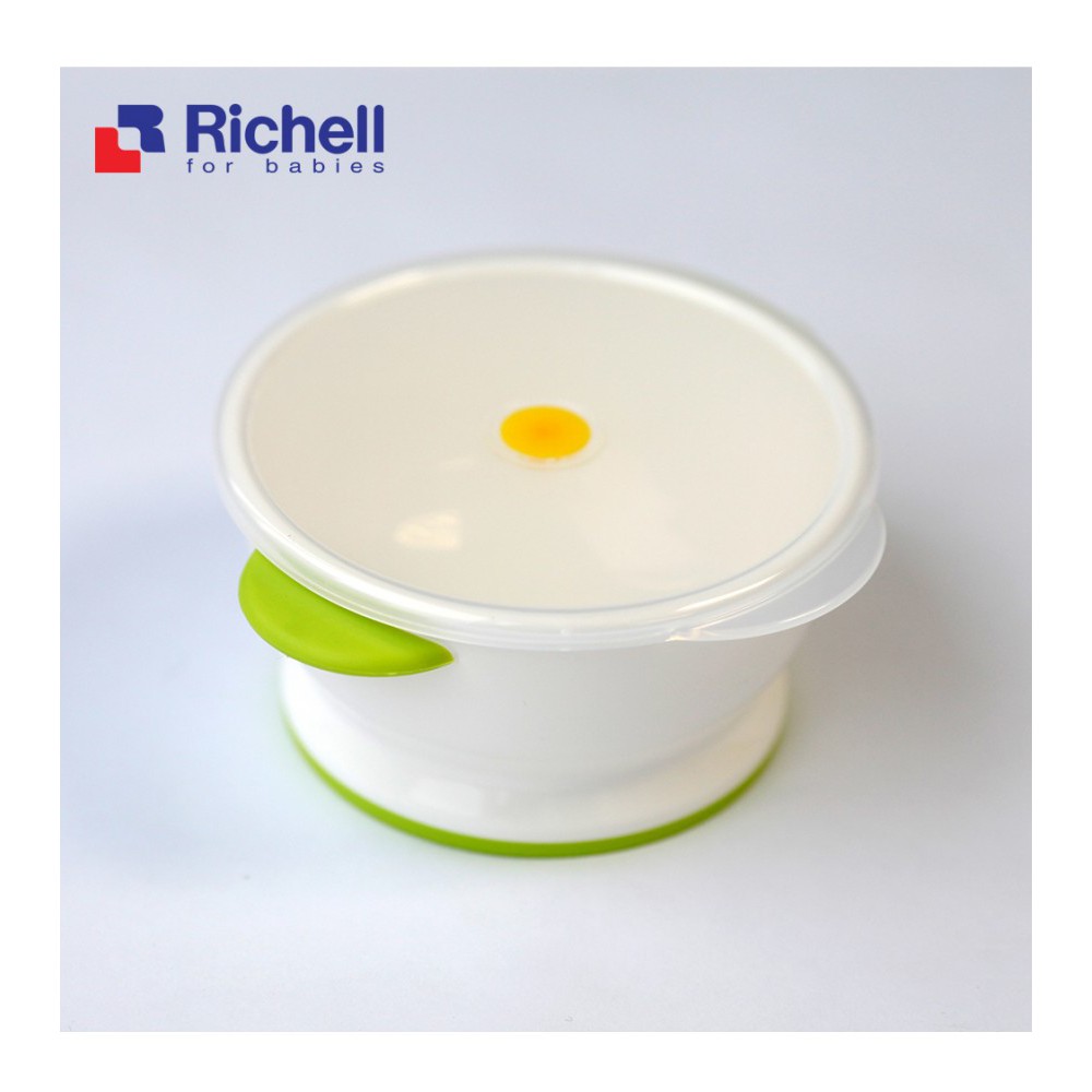 Bát Ăn Dặm Cho Bé Có Nắp Richell Loại Nhỏ 200ml