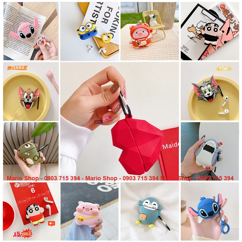 Vỏ Bọc Tai Nghe Airpods 3 Case Bảo Vệ Tai Nghe Không Dây Chất Liệu Silicon - Minh An Saigon