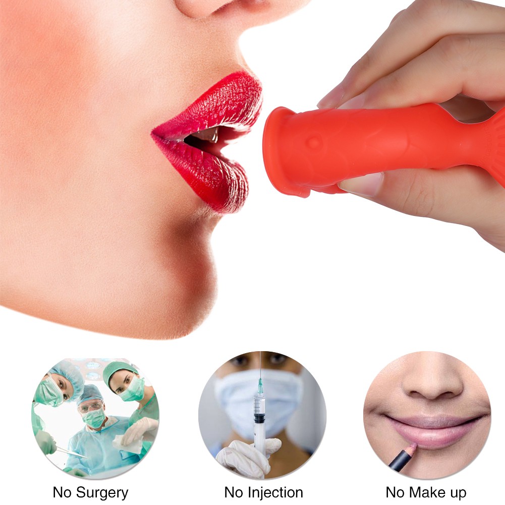 Dụng cụ làm đầy môi bằng silicone hình con cá