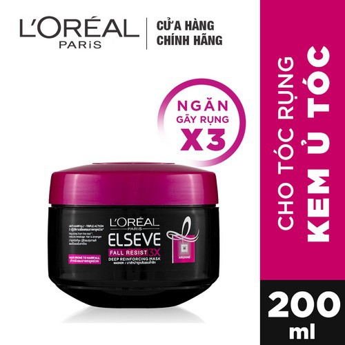 KEM Ủ LOREAL NGĂN GÃY RỤNG TÓC L'OREAL PARIS ELSEVE FALL RESIST 3X