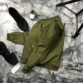 ÁO khoác gió trần bông bomber