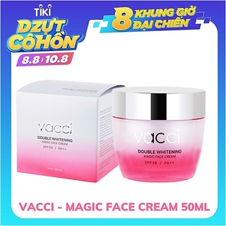 Kem vacci - vacci magic face cream - dưỡng trắng da mặt - bật tone spf36 pa++